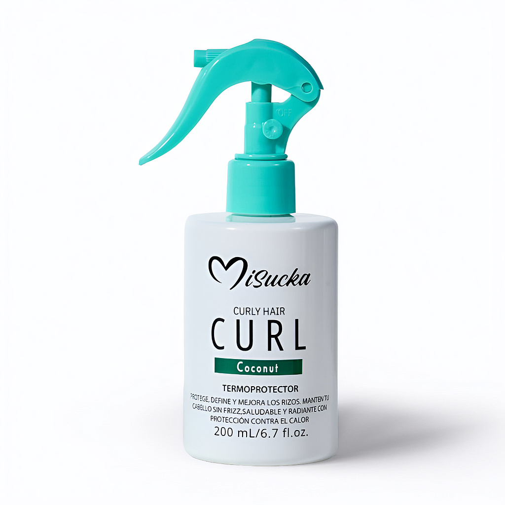 Hair curl coconut termoprotector