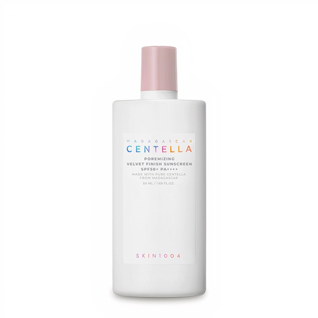 Velvet finish sunscreen