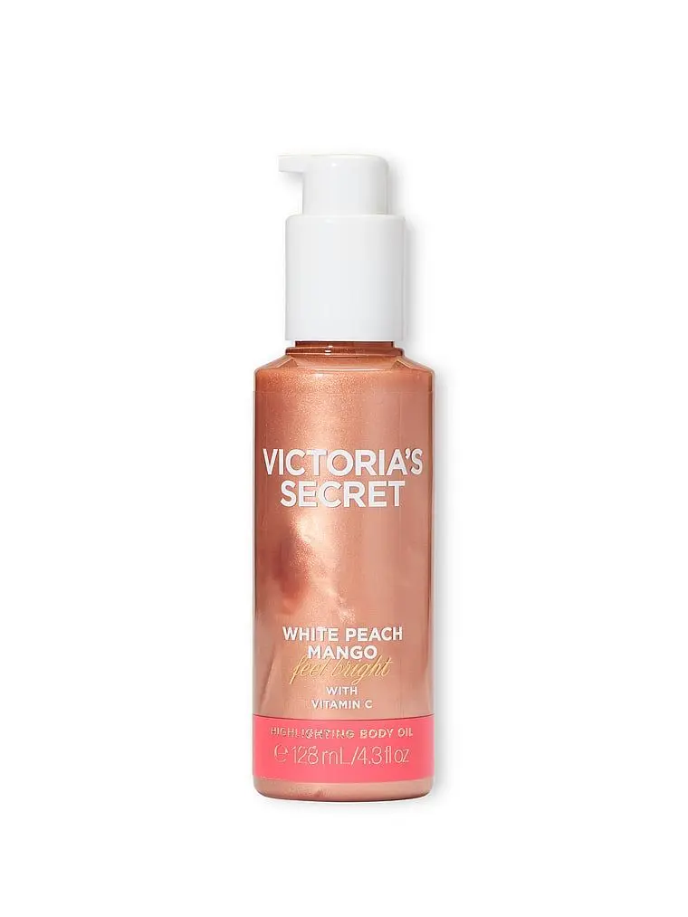 White Peach Mango Highlighting Body Oil 