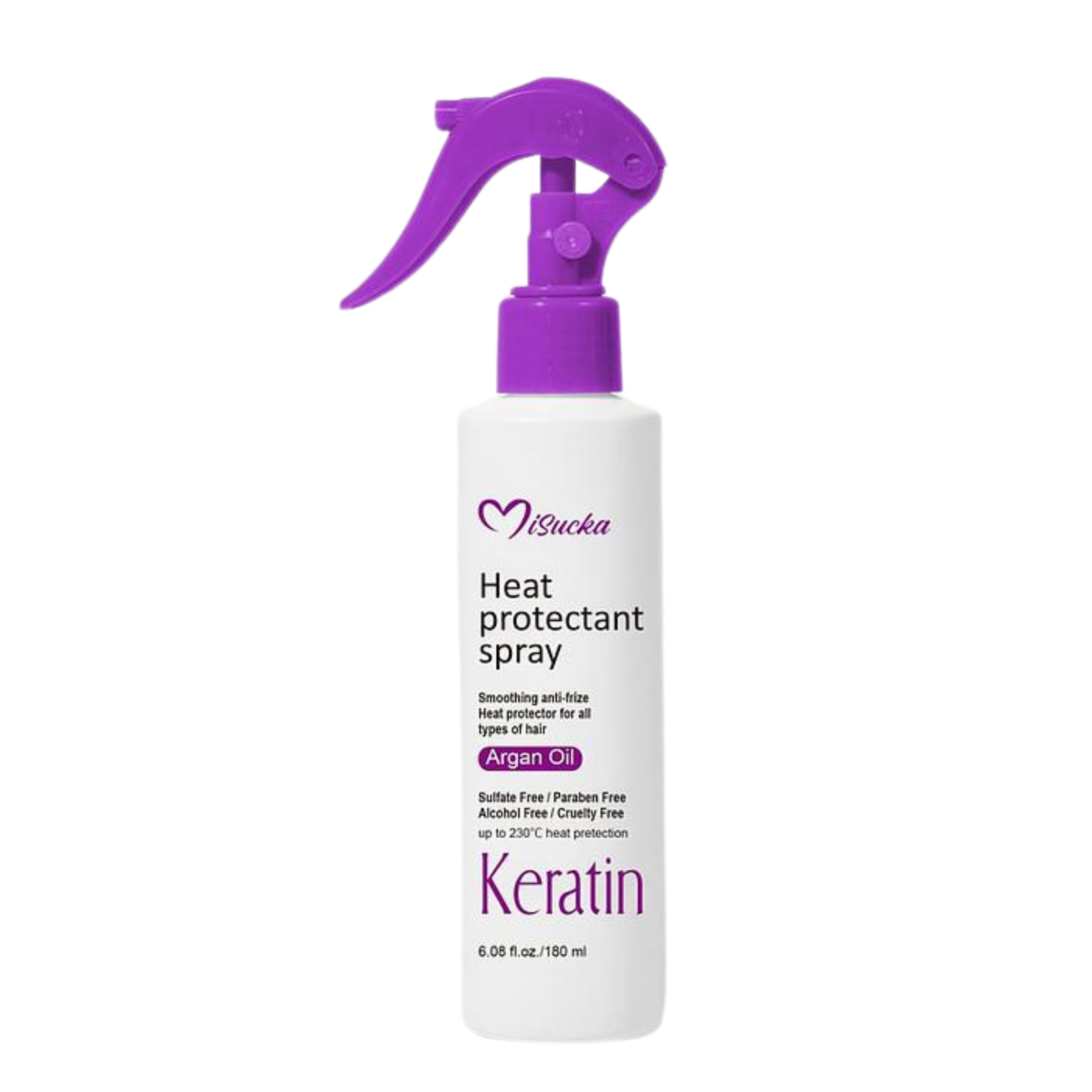 Spray protector heat argan oil